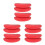 6Ensembles Gros Rouge Cosplay Caoutchouc Pour Soirée Et Farces 1