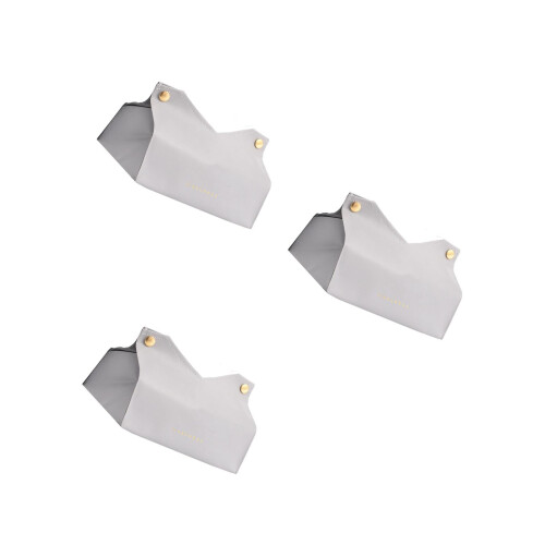3Pièces Boîte À Mouchoirs PU Cuir Pour Maison Bureau