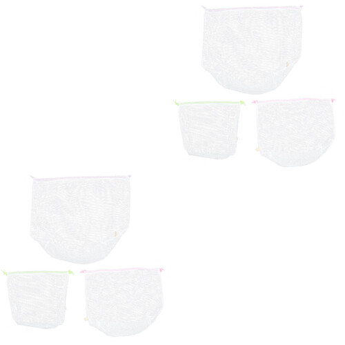 6Pièces À Linge Filet Résistant Couleurs Variées Maison