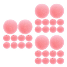 60Pièces Nez De Clown Rose Sponge Accessoire Cosplay Costume De