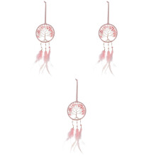 3Pièces Décoration Murale -Rêves Rose Cristal Style