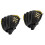 2Pièces Protecteurs Baseball Softball Noir Solides 1