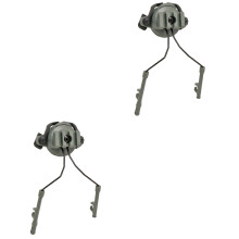 2Pièces Rail Vert Pour Casque Avec Adaptateur Outdoor 19-21Mm