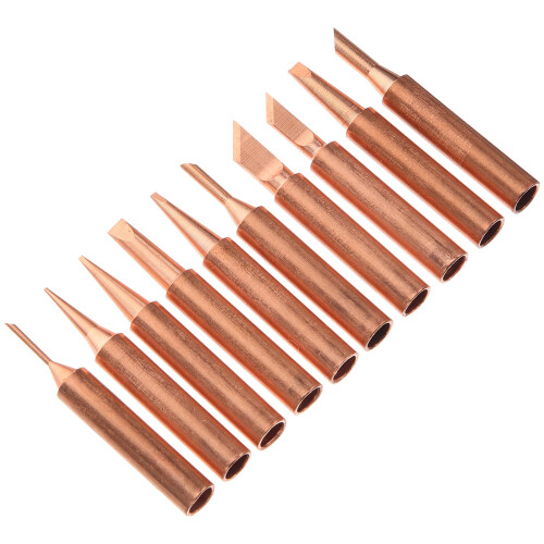 10Pièces Embouts De Cuivre Deco Marron Usage Pro