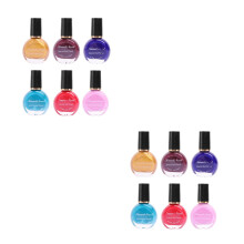 12Pièces Vernis Gel Pour Ongles Assorties Nail Art Durable