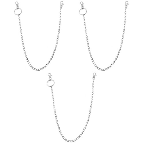 3Pièces Chaînes Jeans Argentées Accessoire Mode