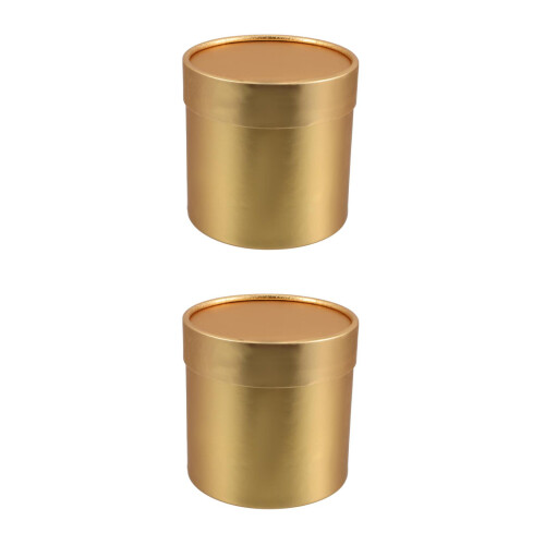 2Pièces Boîtes En Papier Pour Fleurs Cadeaux Élégants