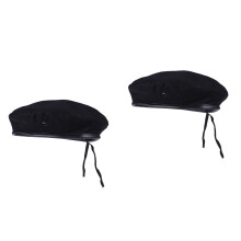 2Pièces Casquettes Berets Respirants Pour