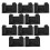 10Pièces Clips Universels Noir Pour De Jardin 1