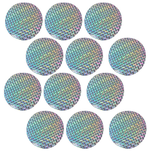 6Ensembles Outils Réfléchissants Anti Oiseaux Durable Argent