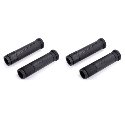 2Pièces Poignées Pour En Caoutchouc Durable Noir Absorption Chocs