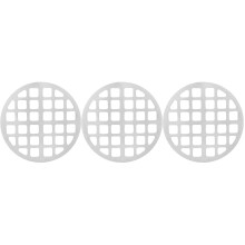 3Pièces Skimmer Filtre Mesh Acier Inox Argent Pour