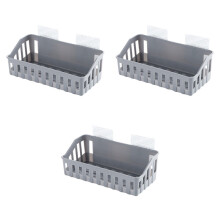 3Pièces Porte-Accessoires Salle De Bain Ventouse Solide