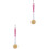 2Pièces Brosse Corps Rose En Nylon ABS Exfoliante Pour Douche Efficace 1