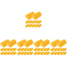 150Pièces Petits Artificiels Jaunes En Résine Pour Décoration DIY