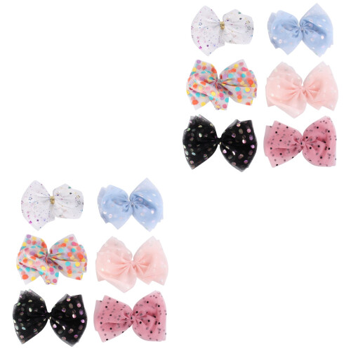 12Pièces Pinces Fille Coloré Accessoire Mode