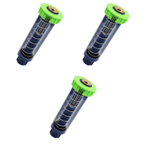 3Pièces Arroseurs Up ABS Pour Pelouses Pulvérisation Double