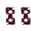 2Ensembles Clip Support ABS Montage Rapide Polyvalent 1