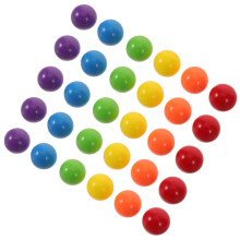 120Pièces Billes Colorées Plastique Pour Jeu De Dames Et Apprentissage