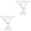 2Pièces Récipients Transparente Pour Glace, Jus 1