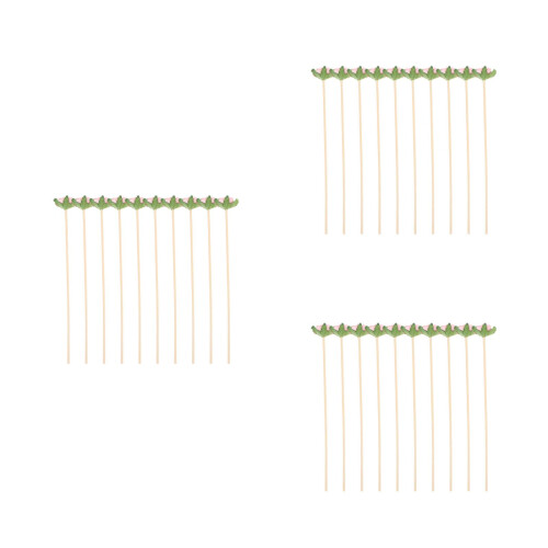 30Pièces Bâtons Diffuseur Rotin Rose Pour Aromathérapie Décoration