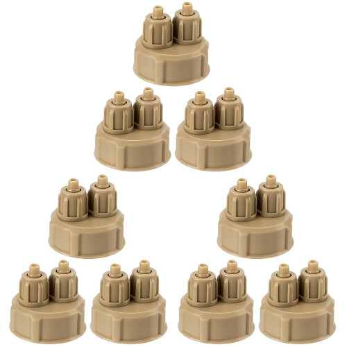 9Pièces Diffuseurs Co2 Réutilisables Accessoires Aquarium Sécurisés