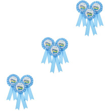 30Pièces Badge Genre Bleu Ciel En Étain Pour Nupciale