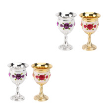 4Pièces Alliage Décoratifs Pour Vin Boissons En