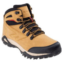 (12 UK, Camel/Black) Hi-Tec Mens Medin Mid Cut Walking Boots