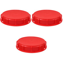3Pièces Lid Ibc Tote En Plastique Rouge Ventilé Pour Usage