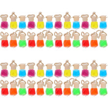48Pièces Ornements Suspendus Parfum Assortis Avec Cordon