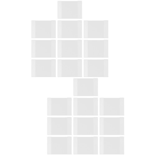 20Pièces Porte-Étiquettes Transparent Pour Affichage