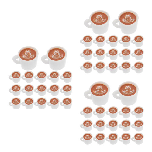 60Pièces Mini Tasses À Café Blanches Décoratives Pour Maison De