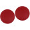 2Pièces Tapis Souris Ordinateur Rouge Double Côté 1