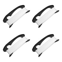 4Pièces Planche À Enrouler Cerf-Volant Fil Nylon Noir Résistant