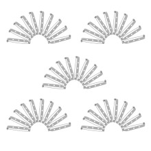 150Pièces Épingles Broches Argentées 37Mm Métal Sûr Pour Femmes