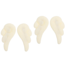 2Paires Clips Blancs Pour Filles Et Enfants