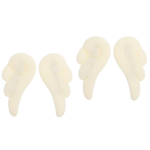 2Paires Clips Blancs Pour Filles Et Enfants