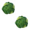 2Pièces Broccoli Faux Décoratif Vert Pour Restaurant Maison 1