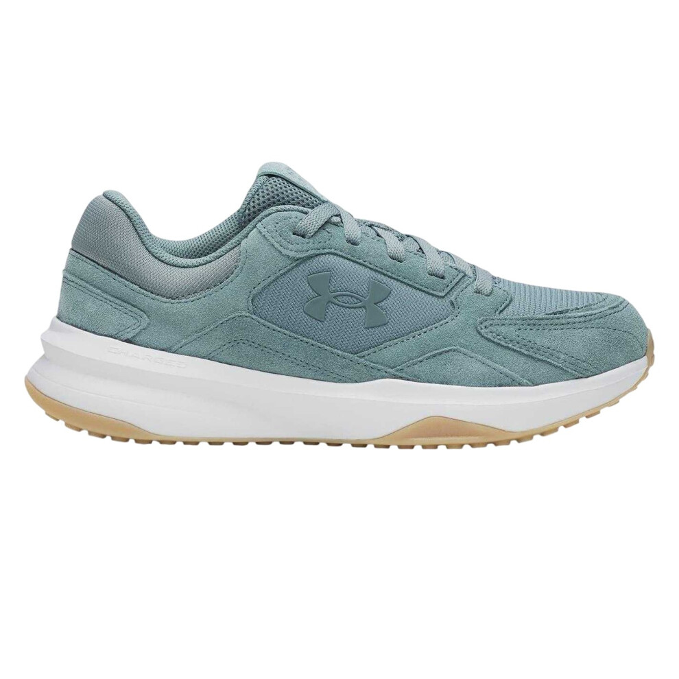 Under Armour (9 Uk, Jasper) Mens Edge Suede Trainers