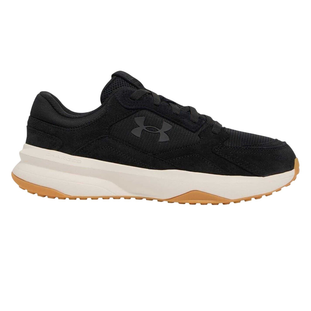 Under Armour (9 Uk, Black) Mens Edge Suede Trainers