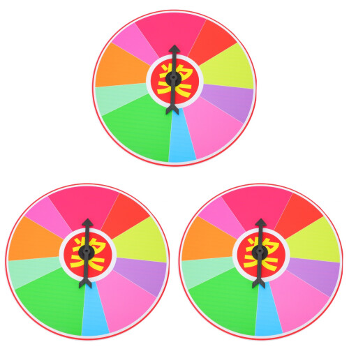 3Pièces Jeu Roue À Tirer Suspendue Durable Pour Événements 1