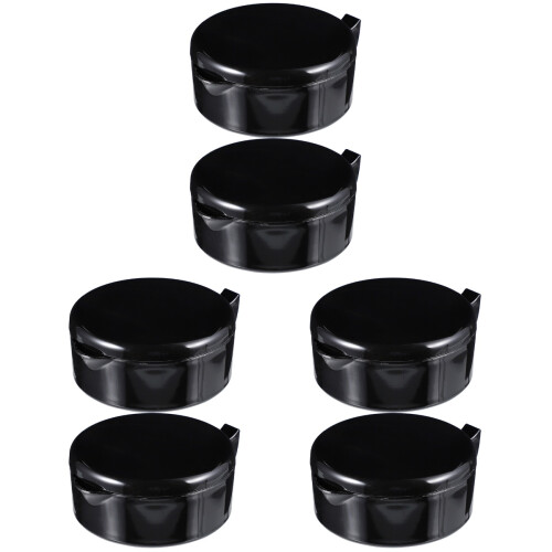 6Pièces Encrier Noir Haute Qualité Plateau Polyvalent 1
