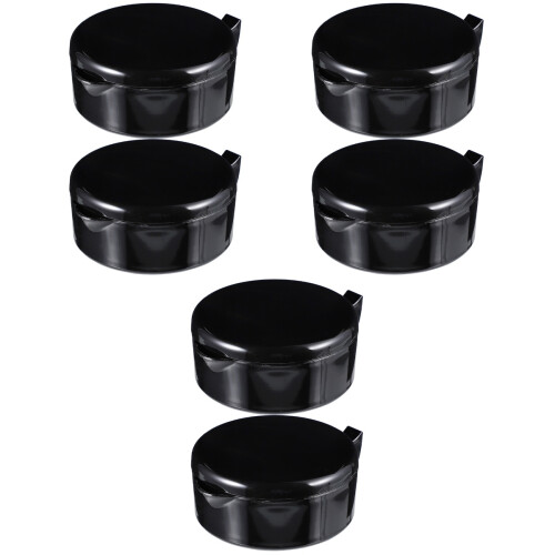 6Pièces Encrier Noir Haute Qualité Plateau Polyvalent 2