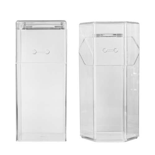 6Pièces Conteneur Transparent Pour Stockage Facile D 1