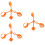 3Pièces Répulsif Vent Orange Pour Jardin Verger 6