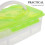 2Pièces Boîte Protection Œufs 24 Compartiments Verte 4
