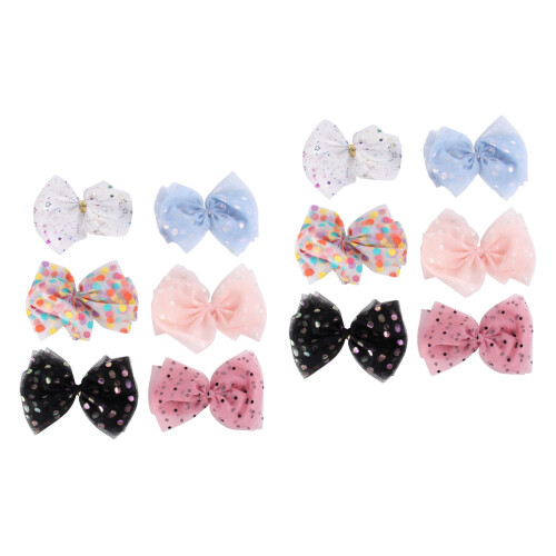 12Pièces Pinces Fille Coloré Accessoire Mode 2