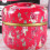 1Pot Rangement Épices Rouge Double Couvercle Design Raffiné 5