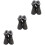 3Paires Confortables Bottes D'intérieur Hiver 5